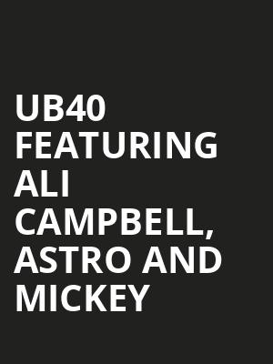 UB40 Featuring Ali Campbell, Astro and Mickey at O2 Arena